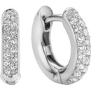 Ti Sento strieborné náušnice kruhy so zirkónmi 7210ZI