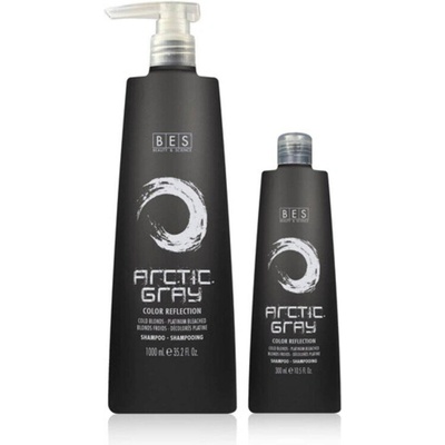 BES Тониращ шампоан за студено руси и бели коси - 300 мл bes