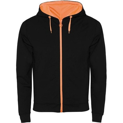 Roly Fuji pánska mikina s kapucňou SU1105 Black 02
