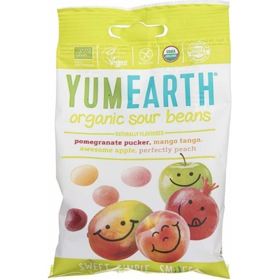 YumEarth BIO Kyselé želé Mix příchutí 50 g