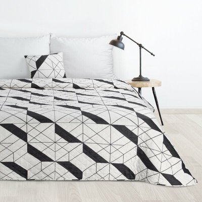Takoy DESIGN 91 Prehoz GEO 1 s geometrickou potlačou prešívaný-HF-432798 220 x 240 cm