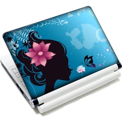 Huado samolepka, skin na notebook 12"-15,6" Kvetinka vo vlasoch Huado K15-19545