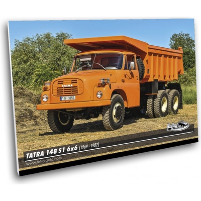 Obraz č. 44 - TATRA 148 S1 6x6 (1969 - 1982) 100 x 70 cm