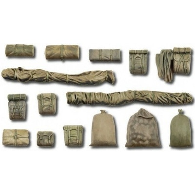 MiniArt British Rucksacks Bags & Folded Canvas WW2 1:35