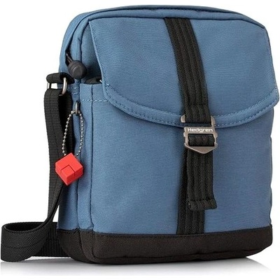Hedgren Great American Heritage QUEST Vertical Crossover 10" RFID Denim Blue