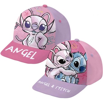 Image 1 of Arditex БЕБЕШКА ШАПКА С КОЗИРКА stitch & angel РОЗОВ/ЛИЛАВ 44/46