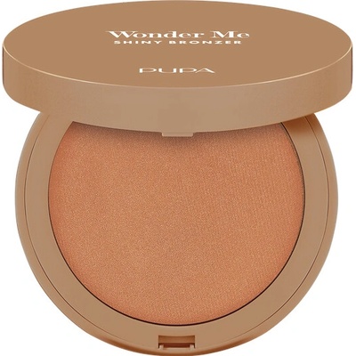 PUPA Milano Wonder Me Bronzer kompaktný bronzujúci púder pre dokonalú pleť 002 Medium Warm 7,5 g