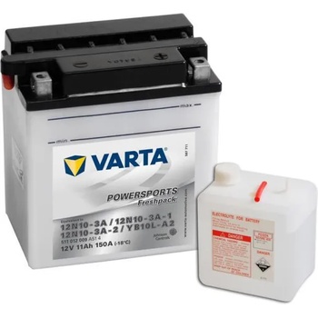 VARTA Powersports Freshpack 12V 11Ah right+ 12N10-3A/12N10-3A-1/12N10-3A-2/YB10L-A2 511012009A514