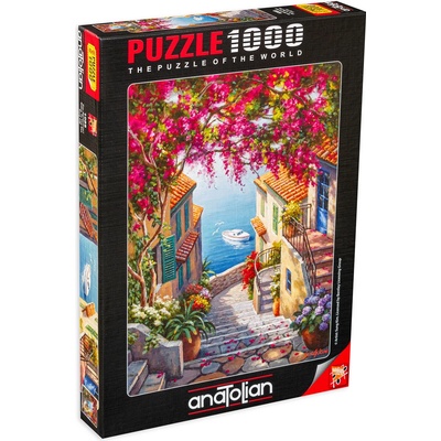 Anatolian Пъзел Anatolian от 1000 части - Крайбрежни стълби, Сунг Ким (P1088)