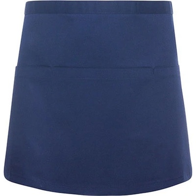 Karlowsky Pasová gastro zástera s vreckom KY101 Navy 60 x 35 cm