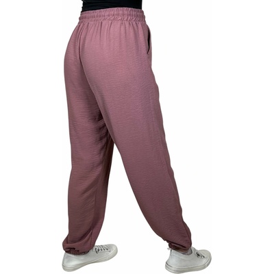 Must Dámské růžové tepláky SIMONA Růžová