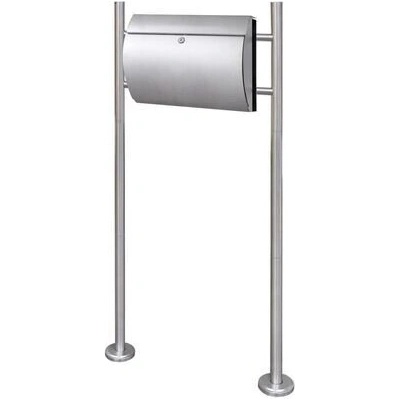 Пощенска кутия на стойка, неръждаема стомана