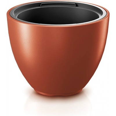 PROSPERPLAST Kvetináč s vkladem HEOS měď 29,8cm
