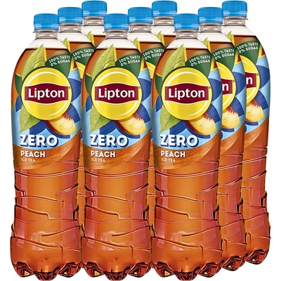 Lipton Zero Ľadový čaj broskyňa 9 × 1,5 l