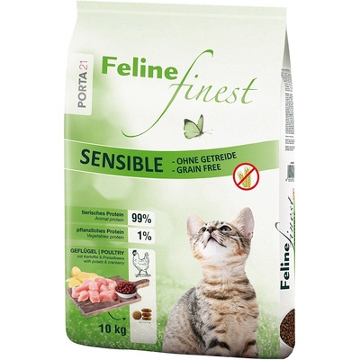 Porta 21 Feline Finest Sensible bez obilnín 2 x 10 kg