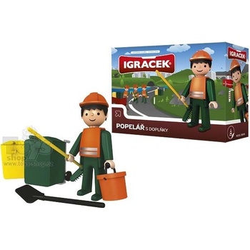 Efko Igráček Popelář s doplňky