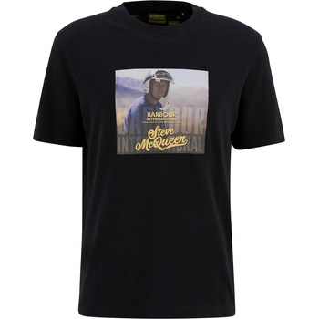 Barbour International Тениска Barbour International Mens Walde Graphic T-Shirt - Black BK11