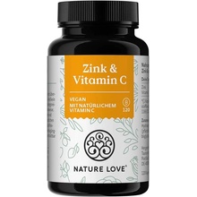 Nature Love Zinok + Vitamín C z Aceroly 120 kapsúl