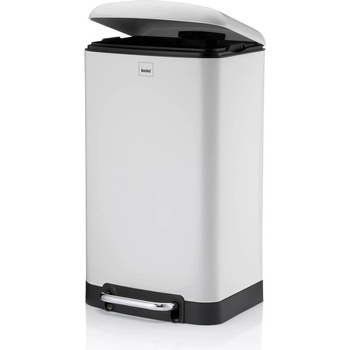 Kela 30 л бял кош за отпадъци с педал KELA от серия Davino