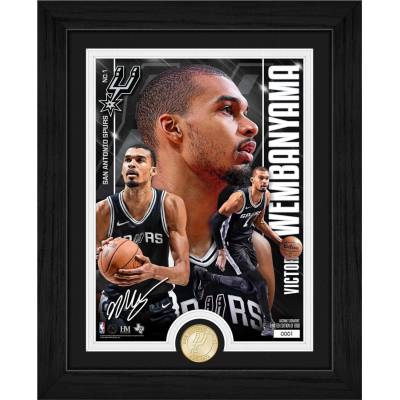 Obraz San Antonio Spurs NBA Victor Wembanyama Artist Proof Bronze Coin