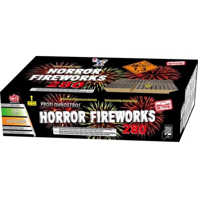Tarra pyrotechnik Profi složený ohňostroj Horror Fireworks 280 ran