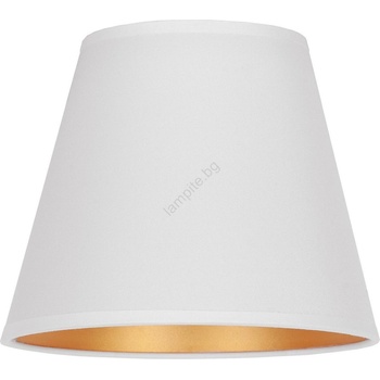 Duolla - Абажур за настолна лампа SOFIA XS E14 пр. 18, 5 см бял (DU87312)