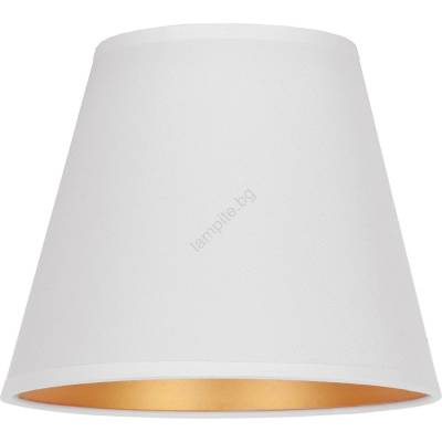 Duolla - Абажур за настолна лампа SOFIA XS E14 пр. 18, 5 см бял (DU87312)