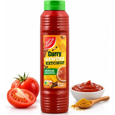 G&G Curry kořeněny kečup 875 ml