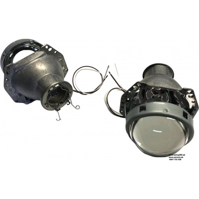 3R, G5 Bi-halogen H7, Bi-xenon D2S projektory 3,0 palcové set s 100% čírou optikou
