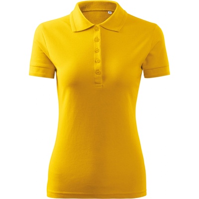 MALFINI Malfini pique polo free f10 / Дамска поло риза - жълта xxl (f100417)