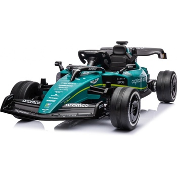 Astone Martin Cognizant Aramco lektrické autíčko Formula 1 zelená