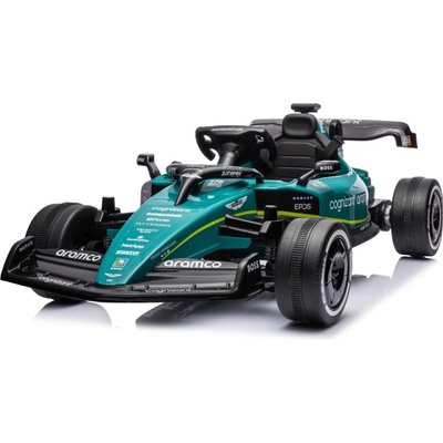 Astone Martin Cognizant Aramco lektrické autíčko Formula 1 zelená