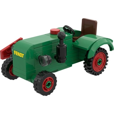 Brixies Plus Stavebnice traktoru Fendt Dieselross F28 1:32