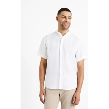 Celio Бяла мъжка ленена риза Celio Damopoc Celio | Byal | МЪЖЕ | S
