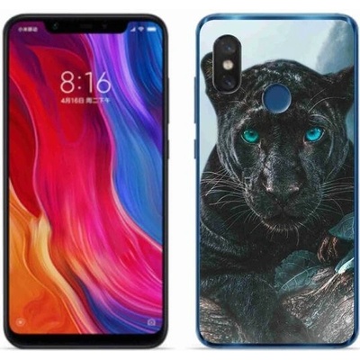 Pouzdro mmCase Gelové Xiaomi Mi 8 - černý panter