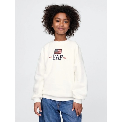 GAP dětská oversize mikina Americana 745911-02