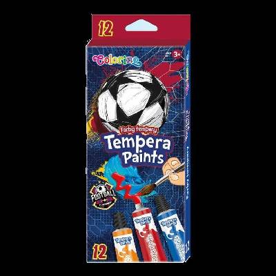Colorino temperové barvy Fotbal 12 ml 12 barev