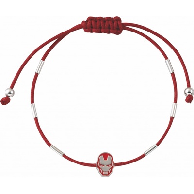 Marvel dětský náramek Iron Man textilní BS00065RNRL.CS