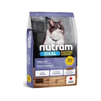 Nutram Ideal Indoor Cat pro kočky chované v bytě 5,4 kg