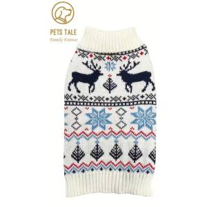 Tiger`s Heart Пуловер за куче Pets Tale Nordic Reindeer