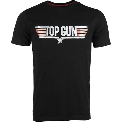 Mil-Tec Top Gun tričko krátky rukáv čierne