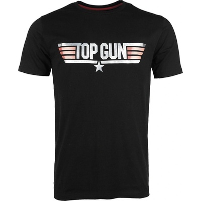 Mil-Tec Top Gun tričko krátky rukáv čierna