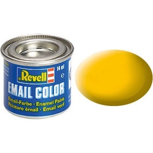 Revell Емайлна боя, Revell, Email Color, Жълто мат, 14 мл (R32115)