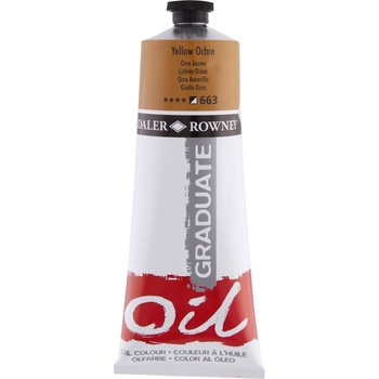 Image 1 of Daler Rowney Graduate Маслена боя Yellow Ochre 200 ml 1 бр (117200663)