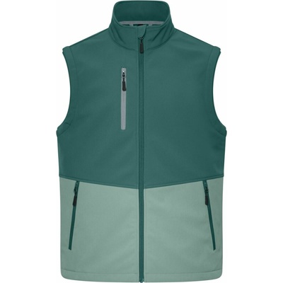 Daiber JN 1888 vesta softshellová industrial green/foggy green