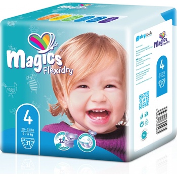 Magics Flexidry 4 maxi 9-14 kg 31 ks