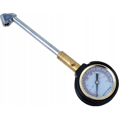 CARCOMMERCE Pneuměřič 15 BAR kovová trubka 15cm