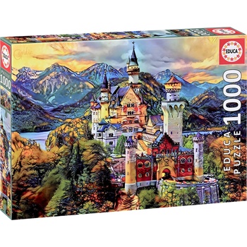 Educa Пъзел Educa от 1000 части - Замъкът Нойшванщайн (EDU19933)