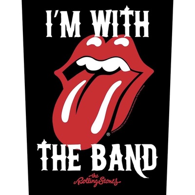 Nažehlovačka The Rolling Stones - I'm with the Band