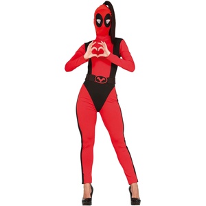Fiestas Guirca Дамски костюм - Deadpool Размер - Възрастни: L